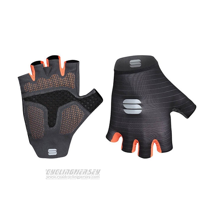 2021 Sportful Gloves Cycling Black Orange