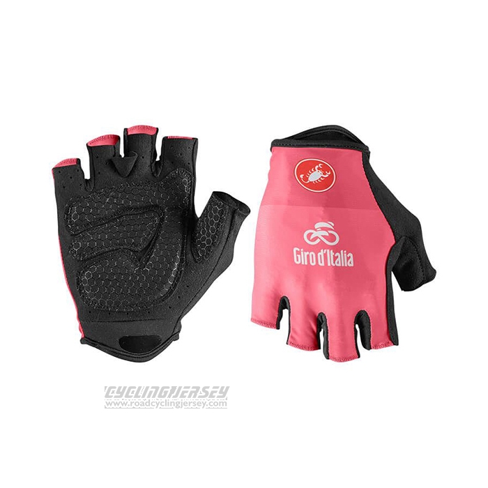 2022 Giro d'Italia Gloves Cycling Pink