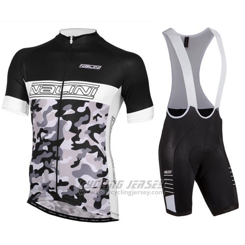 2016 Cycling Jersey Nalini Pink and Black Short Sleeve and Bib Short
