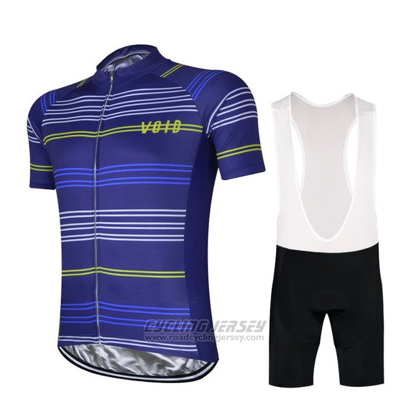 2017 Cycling Jersey Vold Blue Short Sleeve and Bib Short
